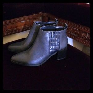 Blue Nine West Ankle Booties
